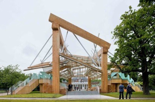 10 công trình kiến trúc nổi bật đầu thế kỷ 21- Khu triển lãm Serpentine Pavilion, London, Vương quốc Anh